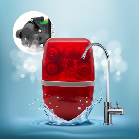 FLT 75 Motorlu Pompalı Kapalı Kasa Su Arıtma Cihazı