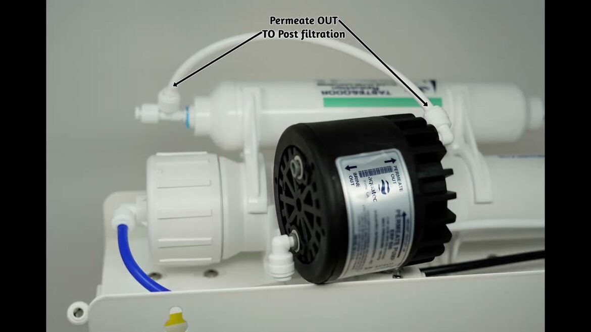 Ters Ozmoz Sisteminde Permeate Pompası Nasıl Çalışır?